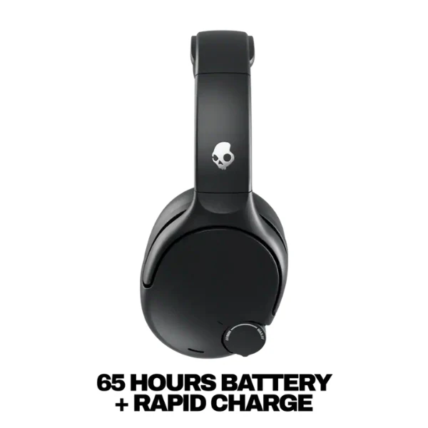 Audífonos Skullcandy Crusher 720 Inalámbricos Bluetooth con Audio Espacial THX - Negro