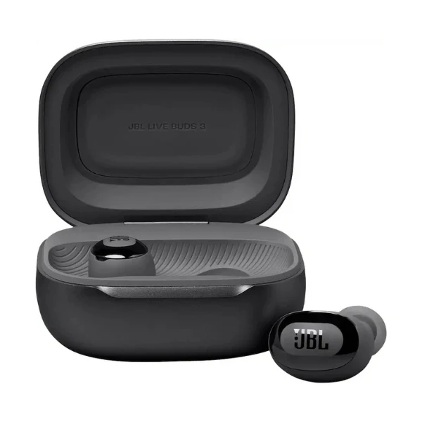 Audífonos JBL Live Buds 3 True Wireless Bluetooth con Cancelación Adaptativa de Ruido - Negro