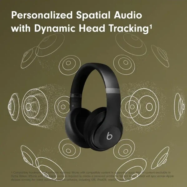 Audífonos Beats Studio Pro Inalámbricos Bluetooth con Cancelación Activa de Ruido y Dolby Atmos - Negro