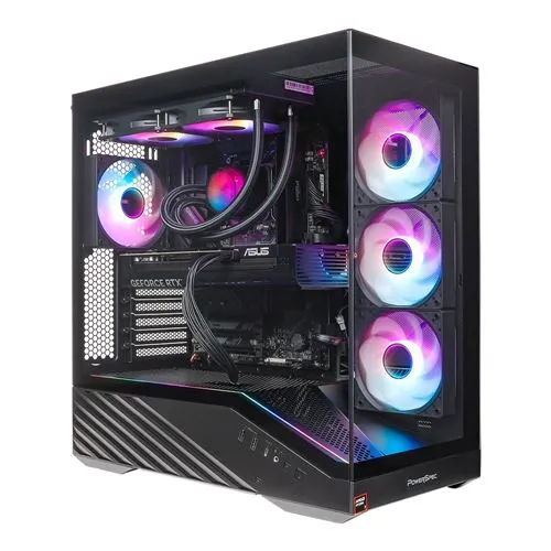 PC Computador PowerSpec G765 - Ryzen 7 9800X3D (4.7GHz) - NVIDIA GeForce RTX 5080 - 32GB RAM - 2 TB SSD NVMe