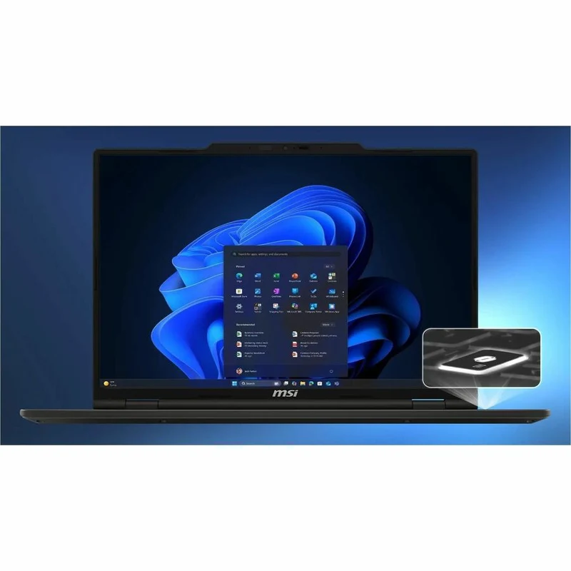 Laptop MSI VenturePro 16 A2RWETG-038US, Intel Core 9, 32GB, 1 TB SSD, GeForce RTX 5060, Táctil