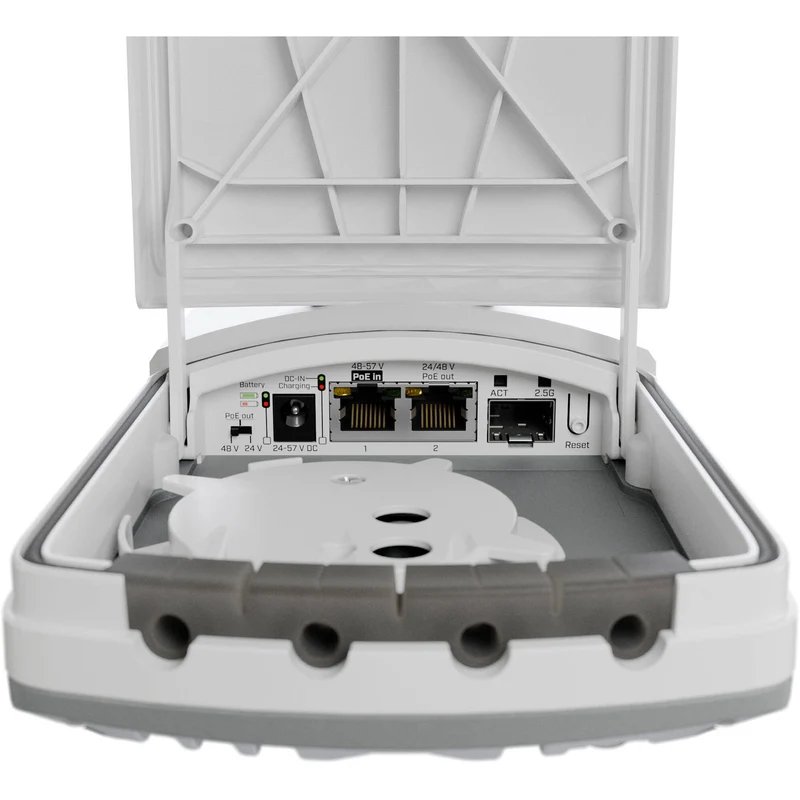 Convertidor de Medios MikroTik FTC21-ups Outdoor Fiber-to-Copper Media Converter Battery