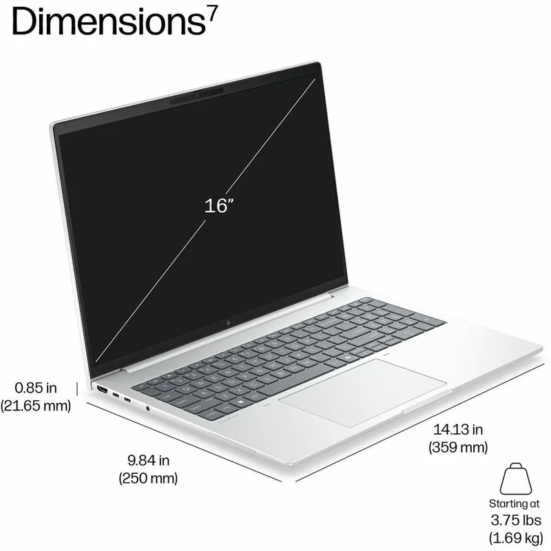Laptop HP EliteBook 8 Flip G2i 13.3" Convertible Copilot+ PC 2 in 1, Intel Core Ultra 5 4 Núcleos, 32GB DDR5, 512 GB SSD, Táctil
