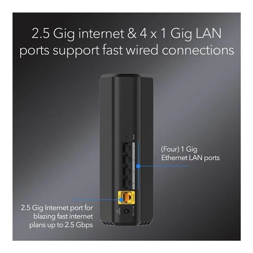 Router NETGEAR Nighthawk RS100 BE3600 Wireless Dual-Band Multi-Gig