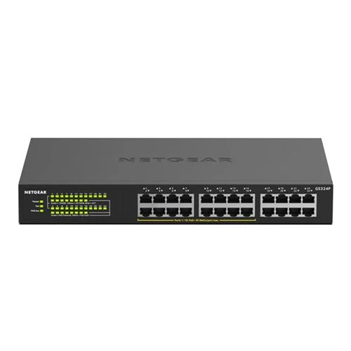 Switch PoE NETGEAR GS324P 24-Port Gigabit PoE+ Compliant Unmanaged