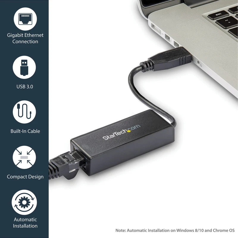 Tarjeta de Red StarTech.com StarTech USB to Ethernet Adapter