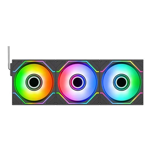 Fan Cooler Thermaltake SWAFAN EX12 ARGB Hydraulic Bearing 120mm Case Fan Negro