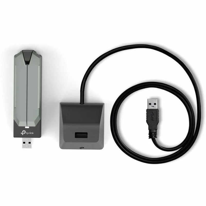 Adaptador WiFi Red TP-Link Archer TBE401UH IEEE 802.11a/b/g/n/ac/ax/be Tri Band Wi-Fi Adapter
