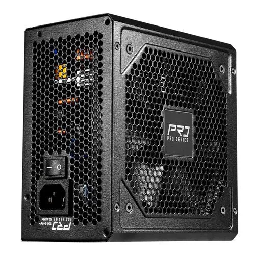 Fuente de Poder ASRock PRO-850G 850 Watt 80 Plus Gold ATX Non-Modular Power Supply Dorado