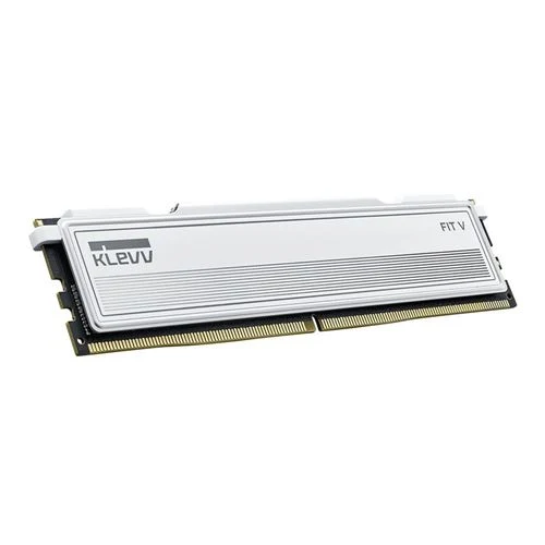 Memoria RAM KLEVV FIT V 32GB (2 x 16GB) DDR5-5600 PC5-44800 CL30 Dual Channel Desktop Memory Kit 5AGU880-56K300F Blanco