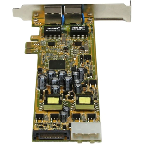 Tarjeta de Red StarTech.com StarTech Dual Port PCI Express Gigabit Ethernet Network Card Adapter