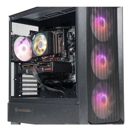PC Computador PowerSpec G538 - Ryzen 5 7500X3D (4.0GHz) - AMD Radeon RX 9060 XT - 16GB RAM - 1TB