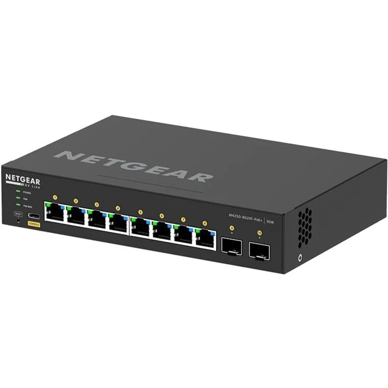 Switch de Red Netgear AV Line M4250 GSM4210PX Ethernet Switch