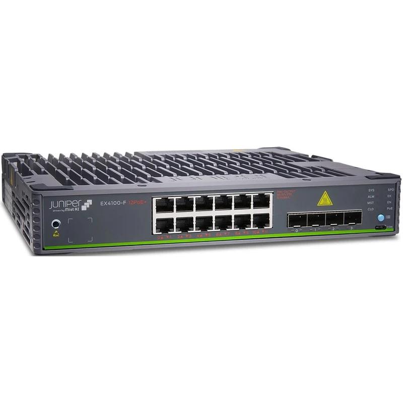 Switch de Red Juniper EX4100-F-12P Ethernet Switch