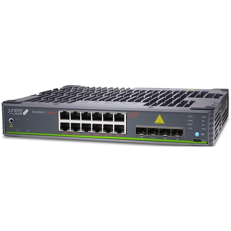 Switch de Red Juniper EX4100-F-12P Ethernet Switch