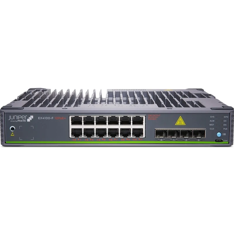 Switch de Red Juniper EX4100-F-12P Ethernet Switch