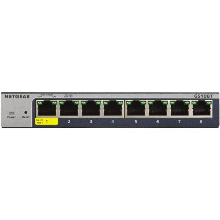 Switch de Red Netgear 8-Port Gigabit Ethernet Smart Managed Pro Switches