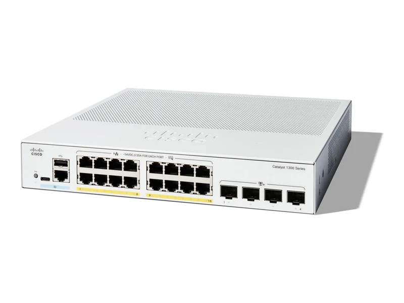 Switch de Red Cisco Catalyst 1300-16P-4X