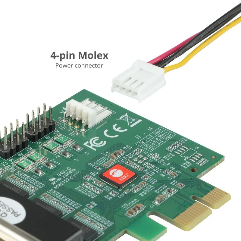 Adaptador de Red SIIG DP Cyber 4S