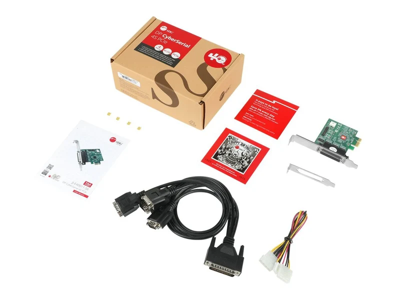 Adaptador de Red SIIG DP Cyber 4S