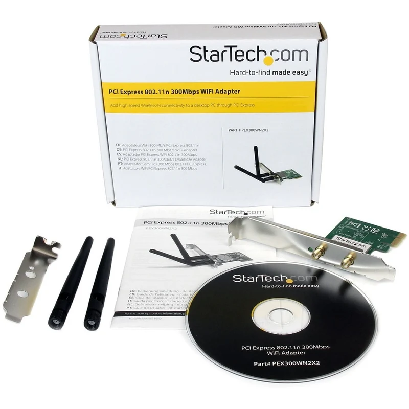 Adaptador WiFi Red StarTech.com StarTech PCI Express Wireless N Adapter