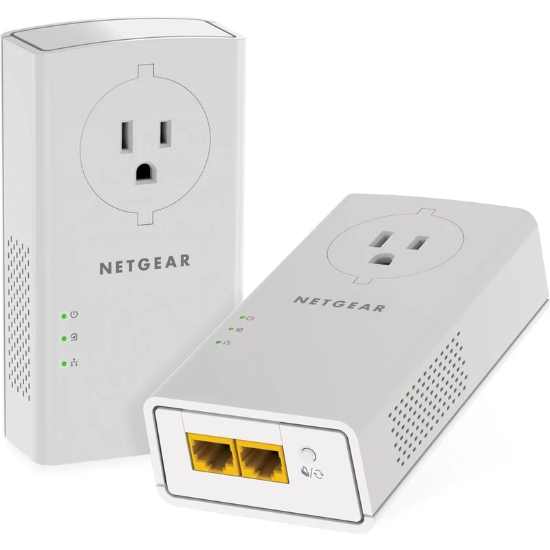 Adaptador de Red NETGEAR Powerline 2000 + Extra Outlet