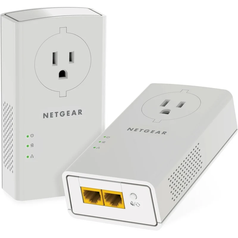 Adaptador de Red NETGEAR Powerline 2000 + Extra Outlet