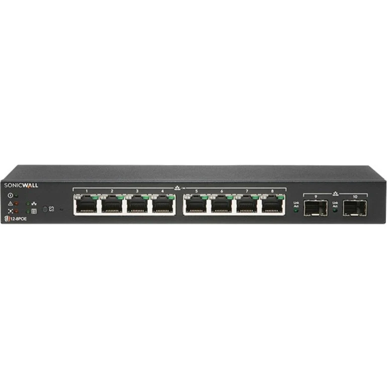 Switch de Red SonicWall SWITCH SWS12-8POE