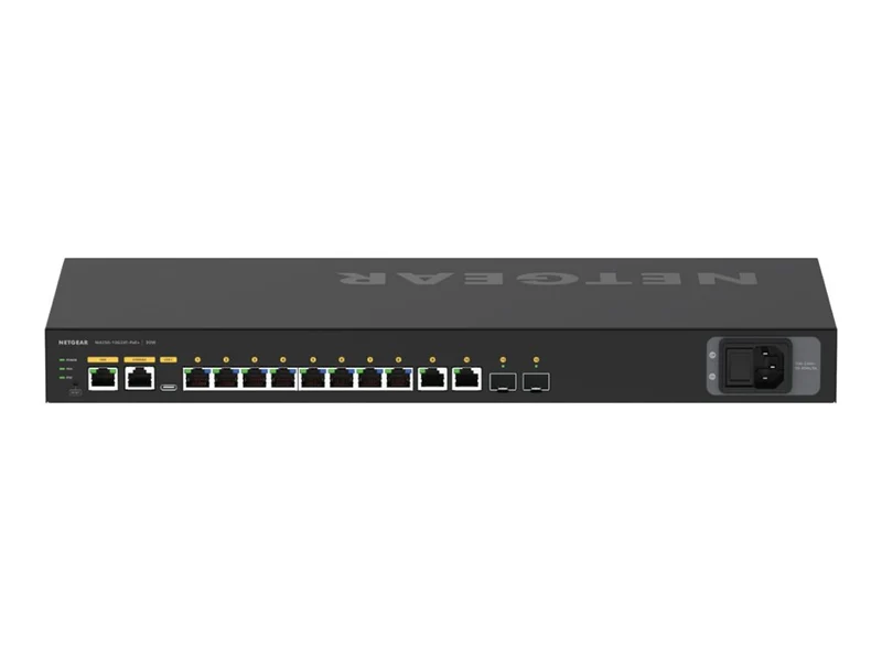 Switch de Red Netgear AV Line M4250-10G2XF-PoE+ Ethernet Switch