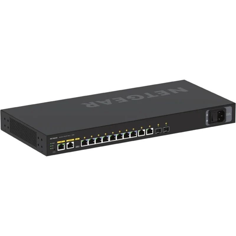 Switch de Red Netgear AV Line M4250-10G2XF-PoE+ Ethernet Switch