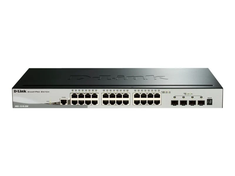Switch de Red D-Link SmartPro DGS-1510-28X