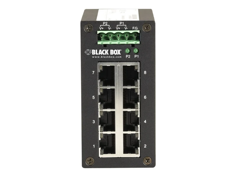 Switch de Red Black Box Hardened Gigabit Edge Switch