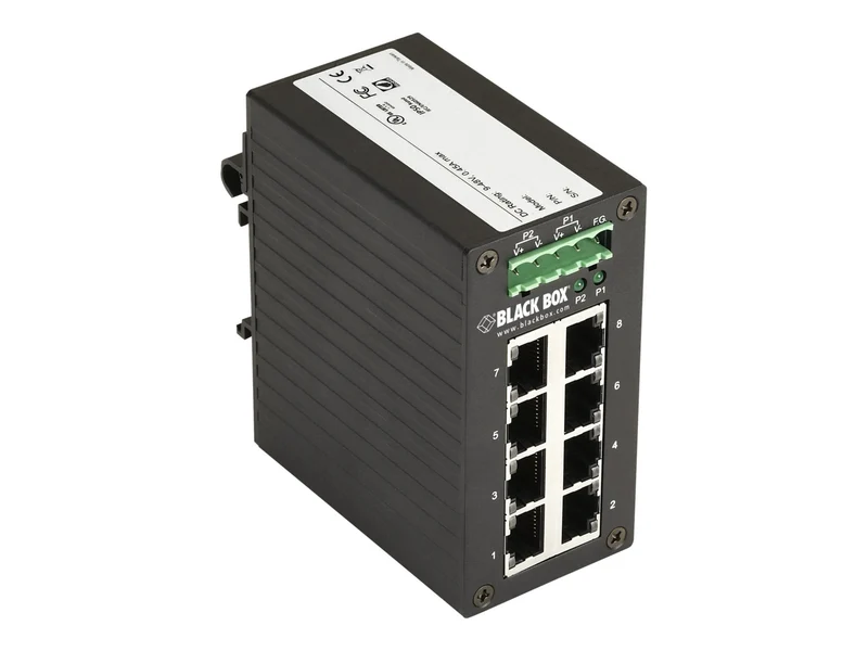 Switch de Red Black Box Hardened Gigabit Edge Switch