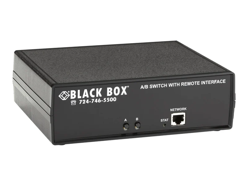 Switch de Red Black Box Remotely Controlled Layer 1 A/B Switch CAT6, SW1041A