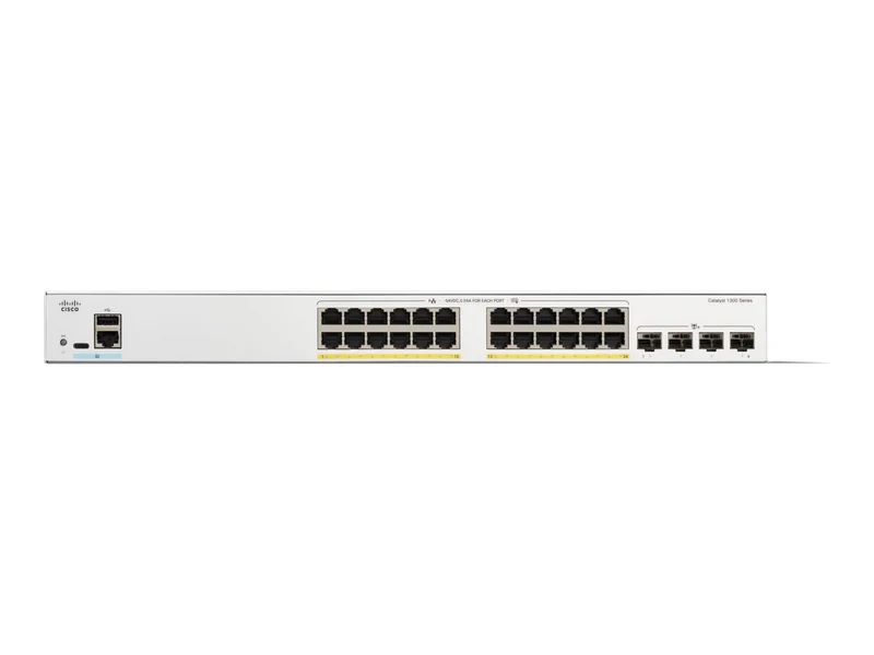 Switch de Red Cisco Catalyst 1300-24FP-4X