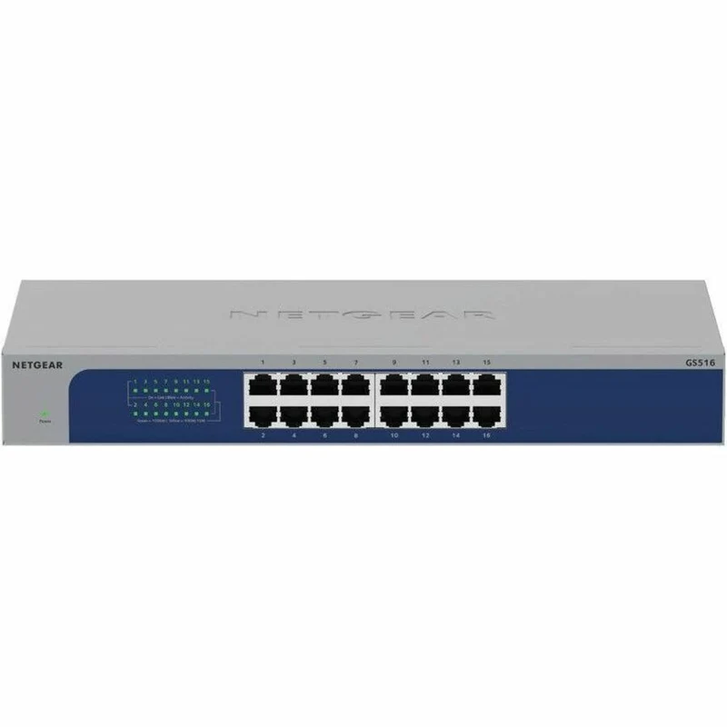 Switch de Red Netgear Business GS516v3 Ethernet Switch