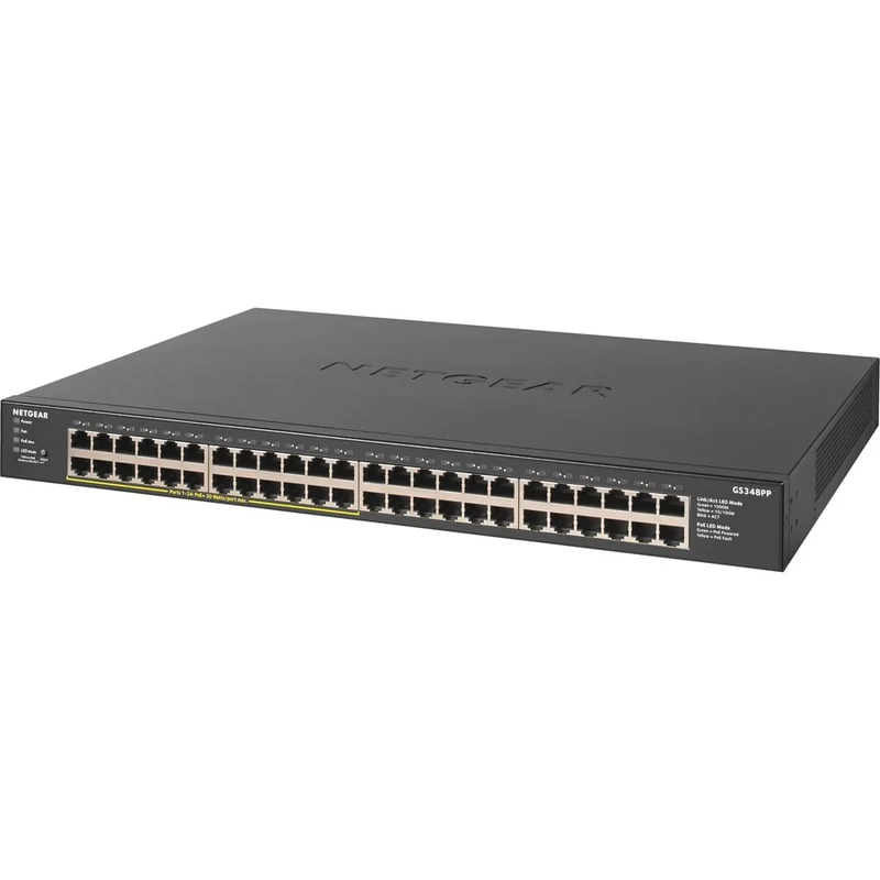 Switch de Red Netgear GS348PP Ethernet Switch