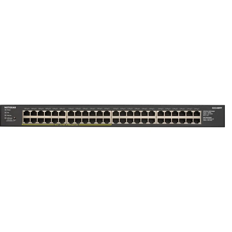 Switch de Red Netgear GS348PP Ethernet Switch