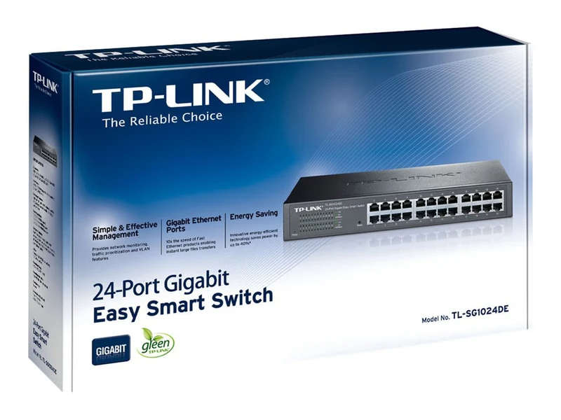 Switch de Red TP-LINK TL-SG1024DE