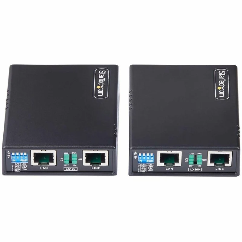 Switch de Red StarTech.com StarTech 10/100 Ethernet Extender Kit 0.5mi (800m)