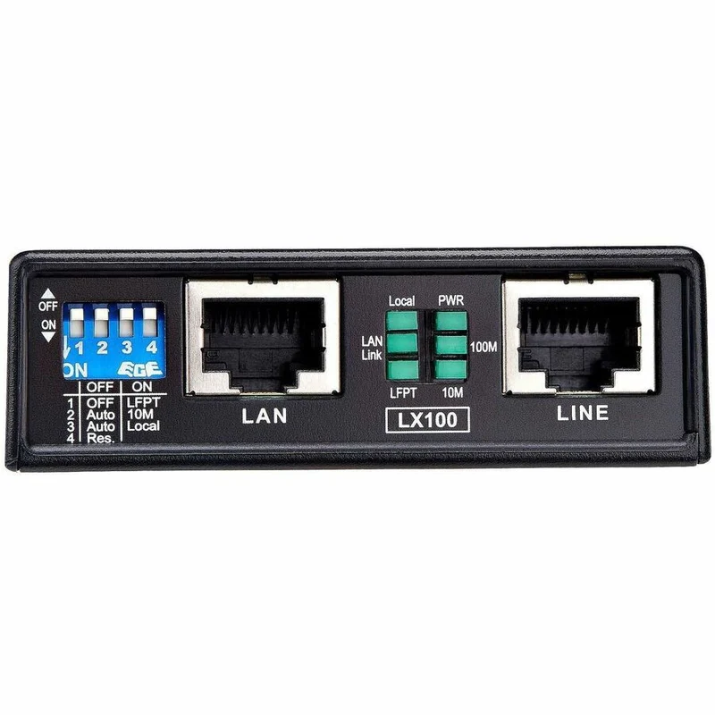 Switch de Red StarTech.com StarTech 10/100 Ethernet Extender Kit 0.5mi (800m)