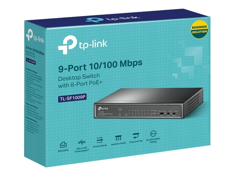 Switch de Red TP-Link TL-SF1009P