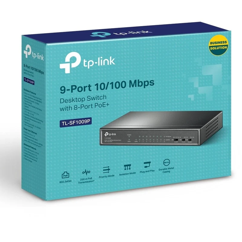 Switch de Red TP-Link TL-SF1009P
