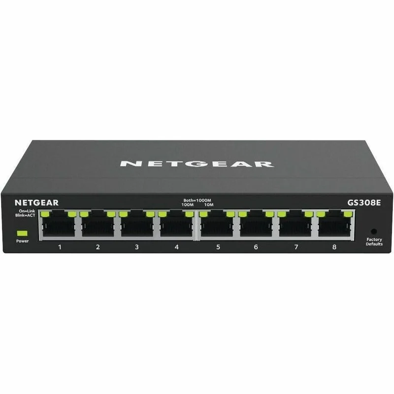 Switch de Red Netgear GS308E Ethernet Switch