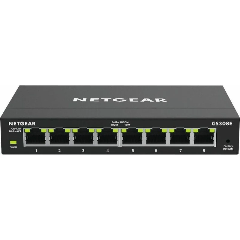 Switch de Red Netgear GS308E Ethernet Switch