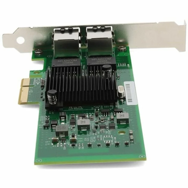 Adaptador de Red Proline Intel® I350T2 Comparable 10/100/1000Mbs Dual RJ-45 Port 100m PCIe 2.0 x4 Network Interface Card