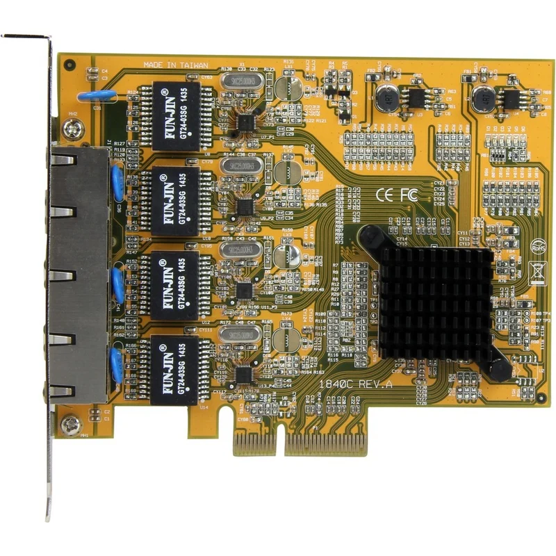 Tarjeta de Red StarTech.com StarTech 4 Port PCIe Network Card