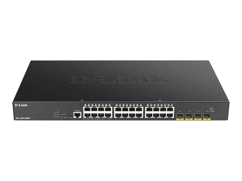 Switch de Red D-Link DGS 1250-28XMP-6KV