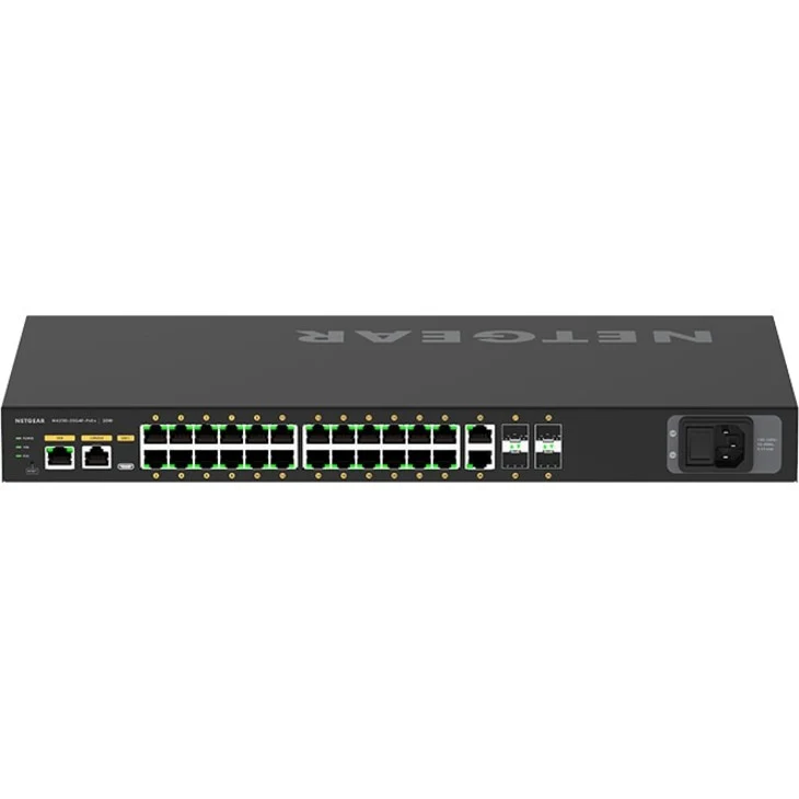 Switch de Red Netgear M4250-26G4F-PoE+ AV Line Managed Switch