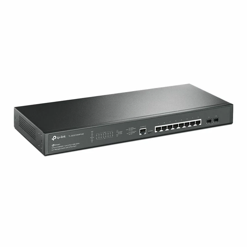 Switch de Red TP-Link Omada 8-Ports SG3210XHP-M2 Managed Ethernet Switch